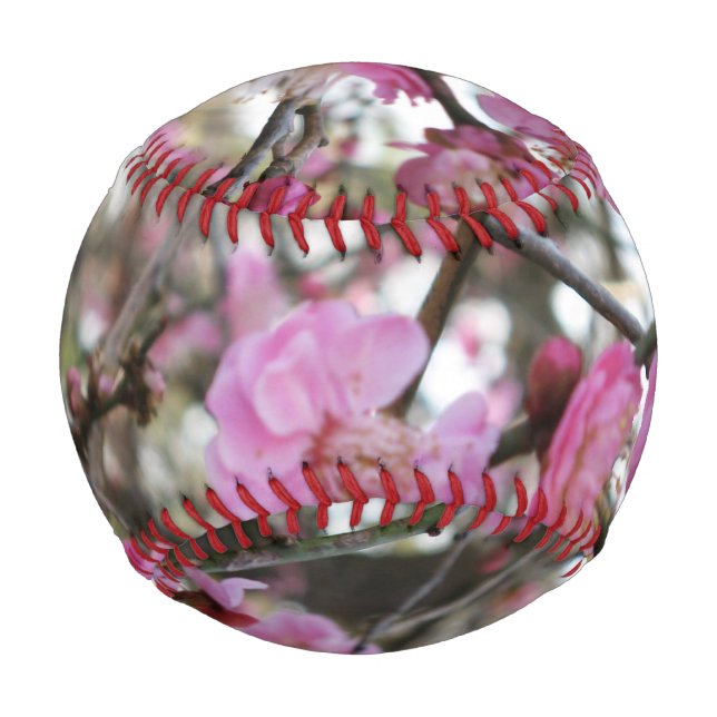 Balle De Baseball Fleur de cerisier rose / Sakura / ク(桜) (Devant)