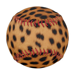 Balle De Baseball Fourrure animale Cheetah