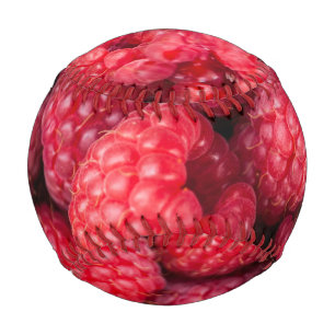 Balle De Baseball Framboises rouges fraîches