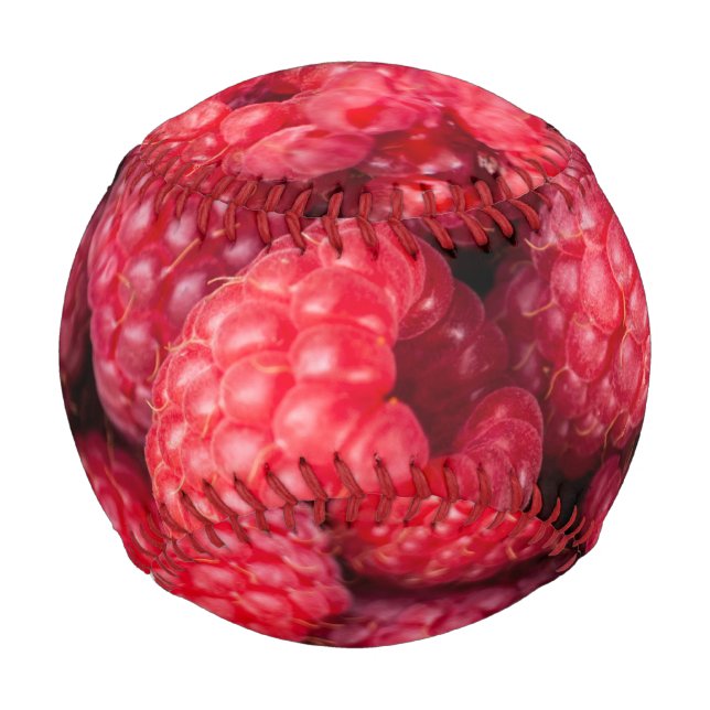 Balle De Baseball Framboises rouges fraîches (Devant)