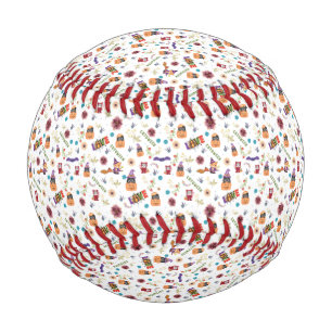 Balle De Baseball Fun Casquette violet Catoween, mignon Citrouille o