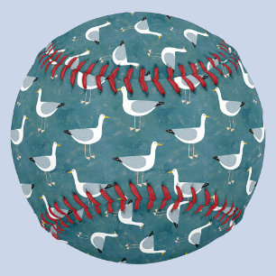 Balle De Baseball Fun Seagull Motif