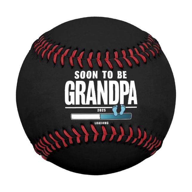 Balle De Baseball Futur Grand-père Homme Prévu 2025 Nouveau Grand-pè (Devant)