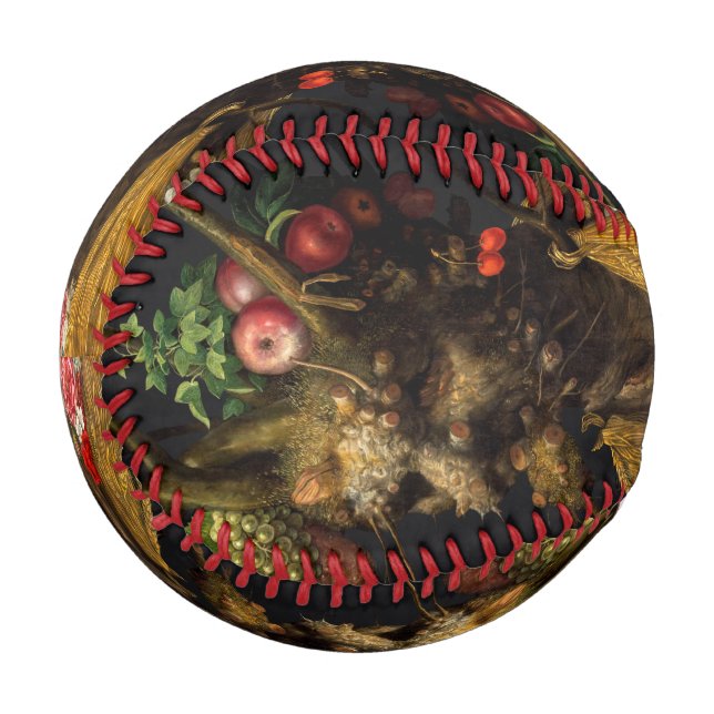 Balle De Baseball Giuseppe Arcimboldo - Quatre saisons en une tête (Devant Gauche)