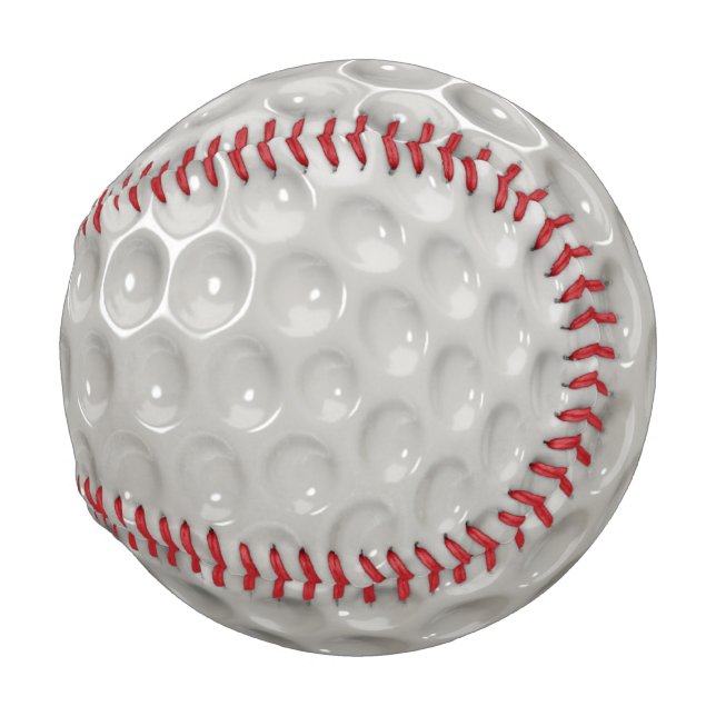 Balle De Baseball Golf Ball Novelty Baseball (Dos Gauche)
