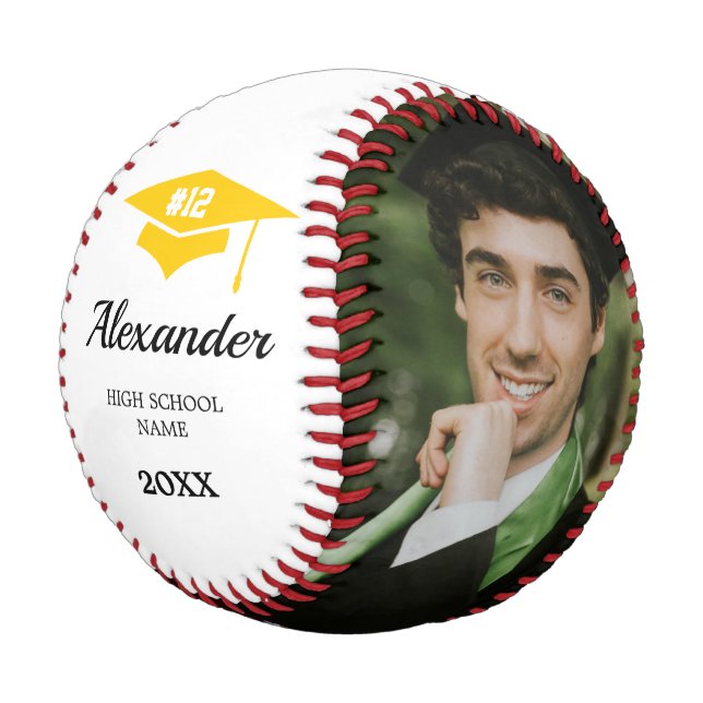 Balle De Baseball Graduate Lycée pour les joueurs de baseball (Angle)