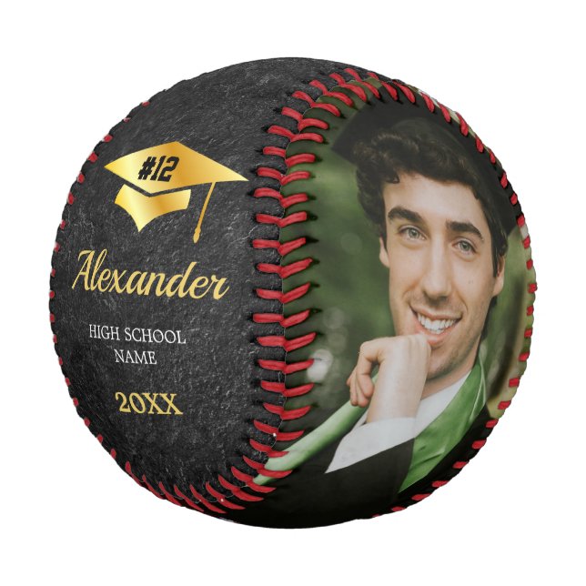 Balle De Baseball Graduate Lycée pour les joueurs de baseball (Angle)