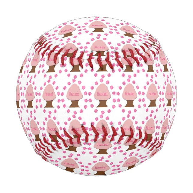 Balle De Baseball Hanami Cerisier japonais (Devant)