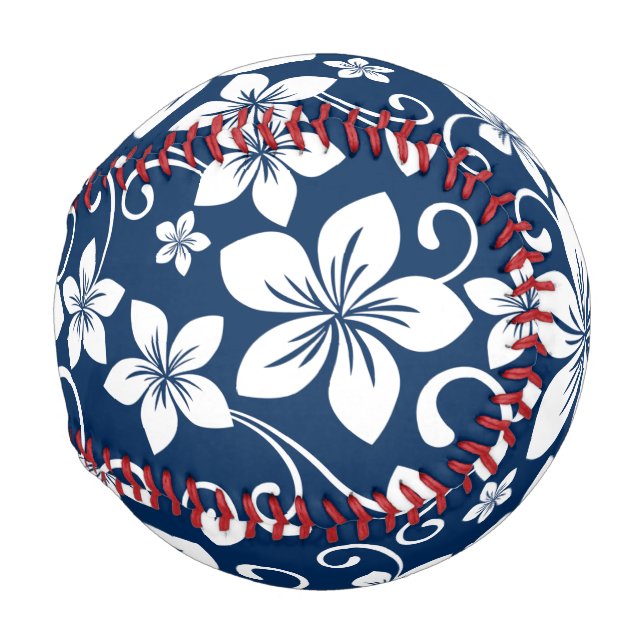 BALLE DE BASEBALL HAWAÏ BLEU (NAVY) (Devant Droite)