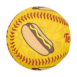 Balle De Baseball Hotdog Baseball