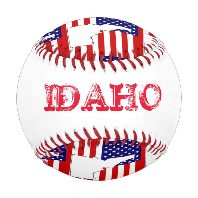 BALLE DE BASEBALL IDAHO    (Dos)