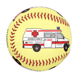 Balle De Baseball Illustration d'ambulance