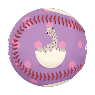 Balle De Baseball Illustration d'autruche pour bébé à couver mignon