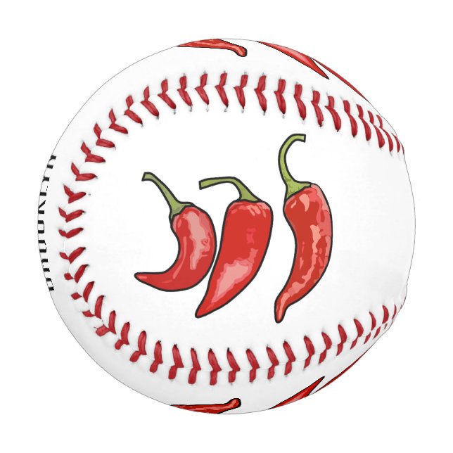 Balle De Baseball Illustration de chili (Devant Gauche)