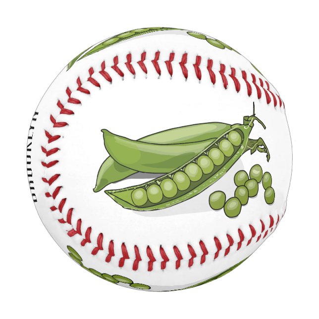 Balle De Baseball Illustration de dessin de pois (Devant Gauche)