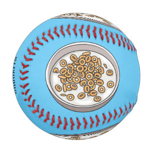 Balle De Baseball Illustration de dessin sur les céréales