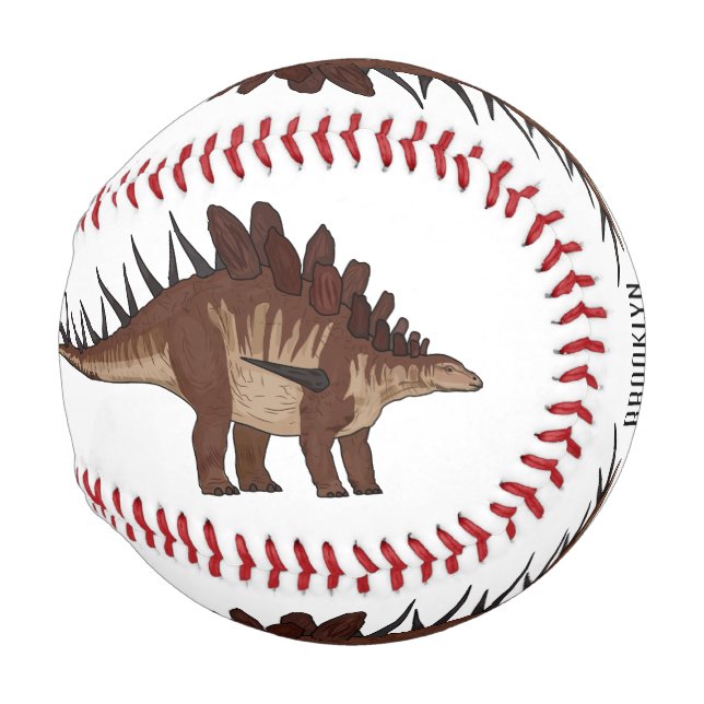 Balle De Baseball Illustration de Kentrosaurus (Devant Droite)