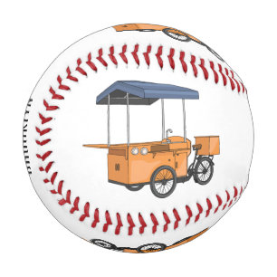 Balle De Baseball Illustration de la carotte de vélo