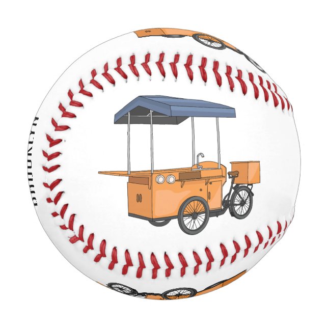 Balle De Baseball Illustration de la carotte de vélo (Devant Gauche)