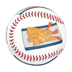 Balle De Baseball Illustration de la tempura crevette