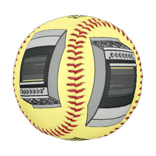 Balle De Baseball Illustration de poêle électrique
