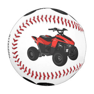 Balle De Baseball Illustration de Quad bike atv
