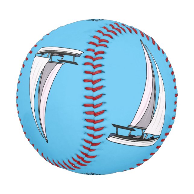 Balle De Baseball Illustration de voilier (Angle)