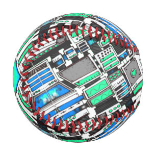 Balle De Baseball Illustration du baseball d'imagination