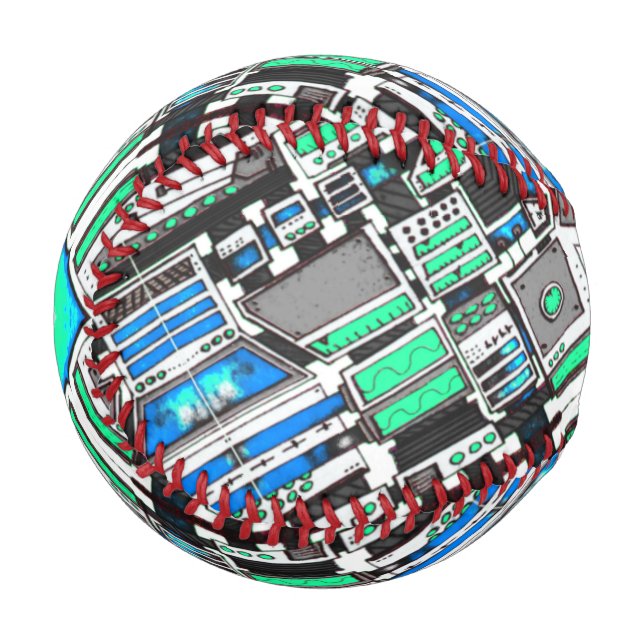 Balle De Baseball Illustration du baseball d'imagination (Devant Gauche)