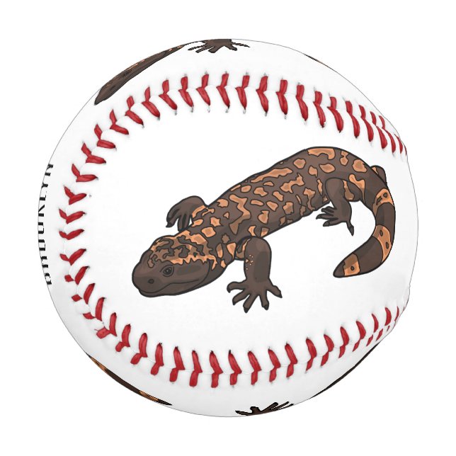 Balle De Baseball Illustration du monstre Gila (Devant Gauche)