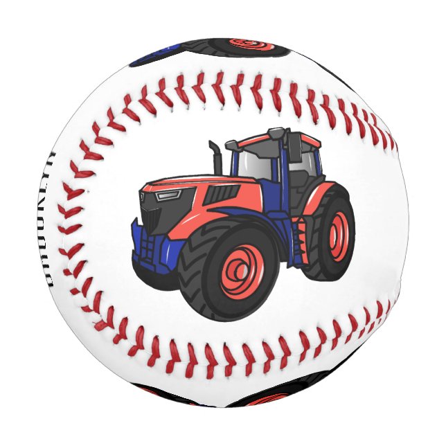 Balle De Baseball Illustration du tracteur (Devant Gauche)