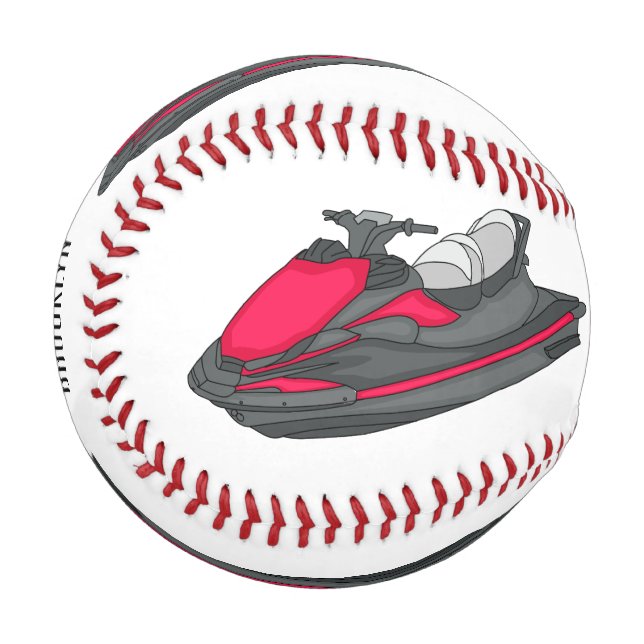 Balle De Baseball Illustration Jet ski (Devant Gauche)
