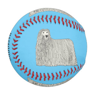 Balle De Baseball Illustration Komondor pour chien