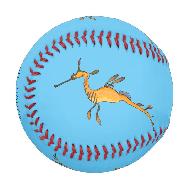 Balle De Baseball Illustration Weedy seadragon (Devant Gauche)