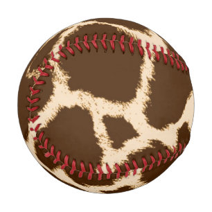 Balle De Baseball Impression de girafe