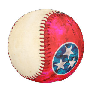 Balle De Baseball Indicateur d'état Vintage patiné du Tennessee