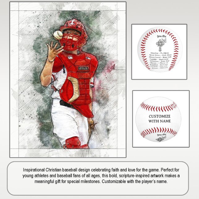Balle De Baseball Inspiré par la foi (Créateur téléchargé)