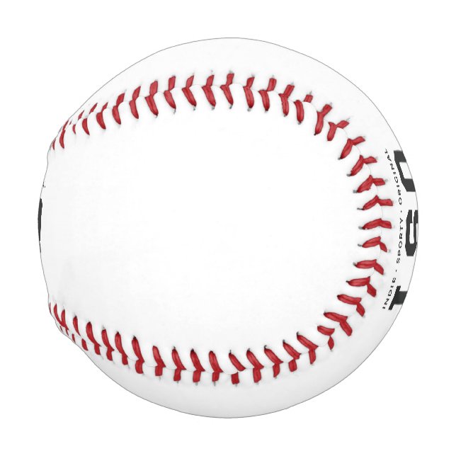 BALLE DE BASEBALL ISO (Devant Droite)