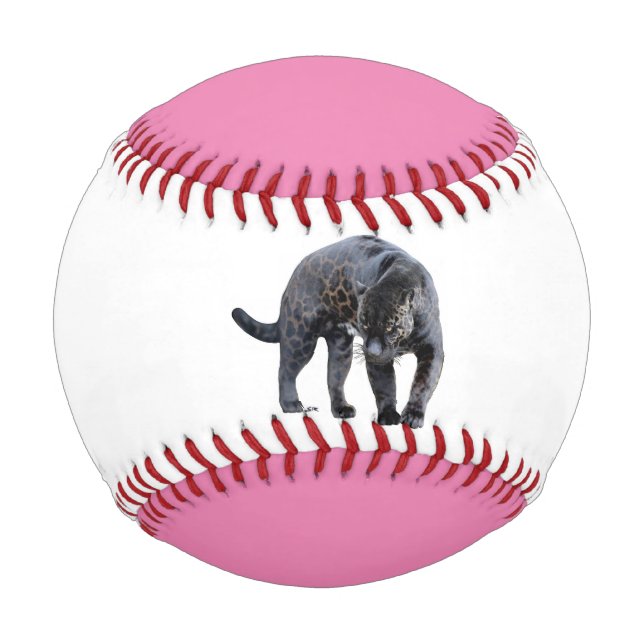 Balle De Baseball Jaguar Diablo baseball blanc et rose (Devant)