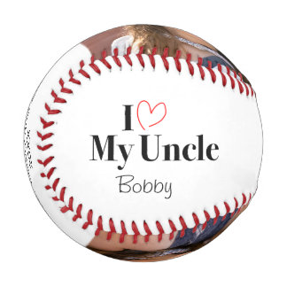 Balle De Baseball J'Aime Mon Oncle 2 Photo Baseball