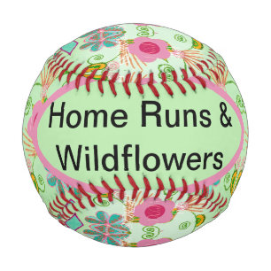 Balle De Baseball Jardin Éclectique Enchantant : Beauté Florale Dive