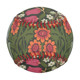 Balle De Baseball Jardin Fleur Classique d'Églantier de William Morr
