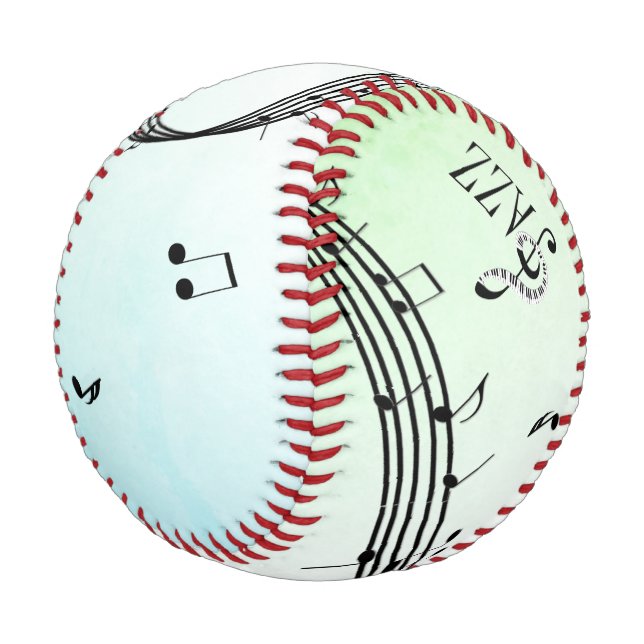 Balle De Baseball Jazz Dance Green Music (Angle)