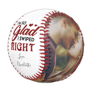 Balle De Baseball Je Suis Contente D'Avoir Balayé À Droite Photo Fia