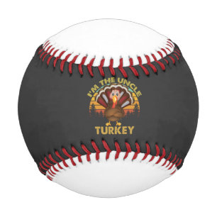 Balle De Baseball Je suis la dinde oncle famille appariement Thanksg