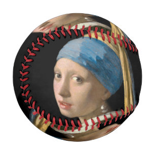 Balle De Baseball Johannes Vermeer - Fille avec une oreille perle
