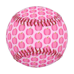 Balle De Baseball Joli motif de citrouille rose bébé fille