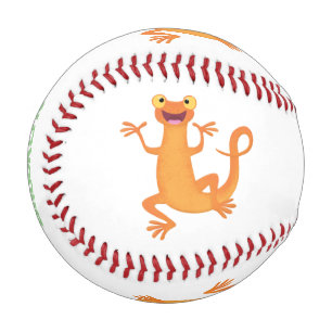 Balle De Baseball Joli triton orangé joyeux