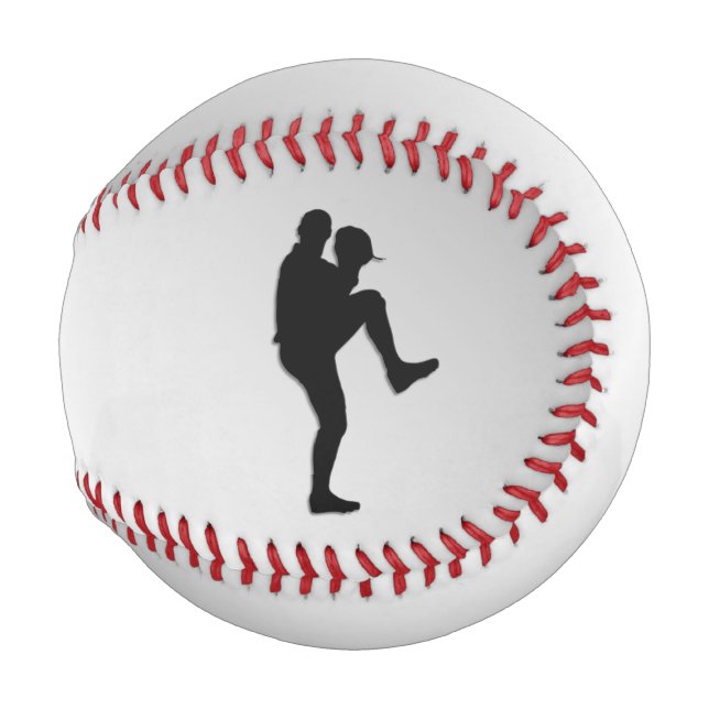 Balle De Baseball Joueur de base-ball Pitcher Windup (Devant Droite)