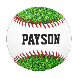 Balle De Baseball Joueur de base-ball Sports NOM Ball Green Gris Fie